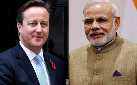 David Cameron Hails PM Narendra Modi's Leadership